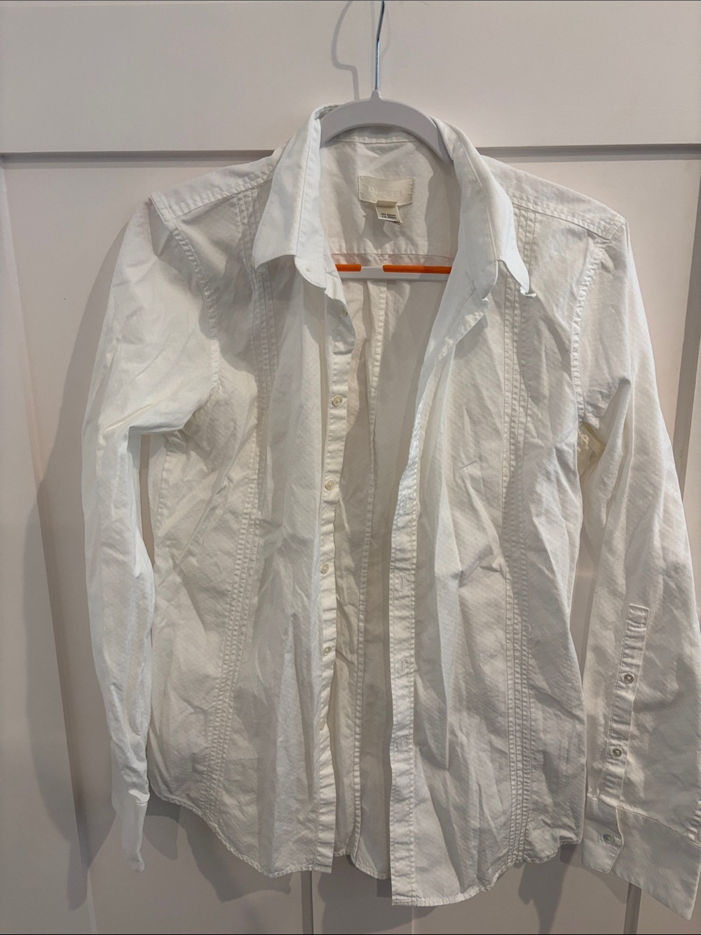 Diesel Men’s White Dress Shirt